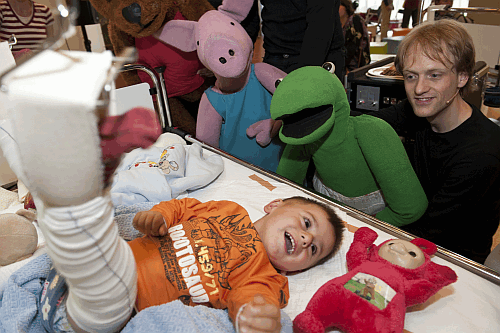 Kikker in het Radboud